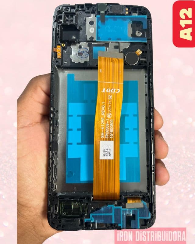 Display Samsung A12 Nacional com aro